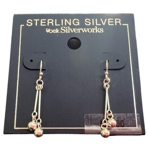 Belk Silverworks Sterling Silver Chain Drop Earrings